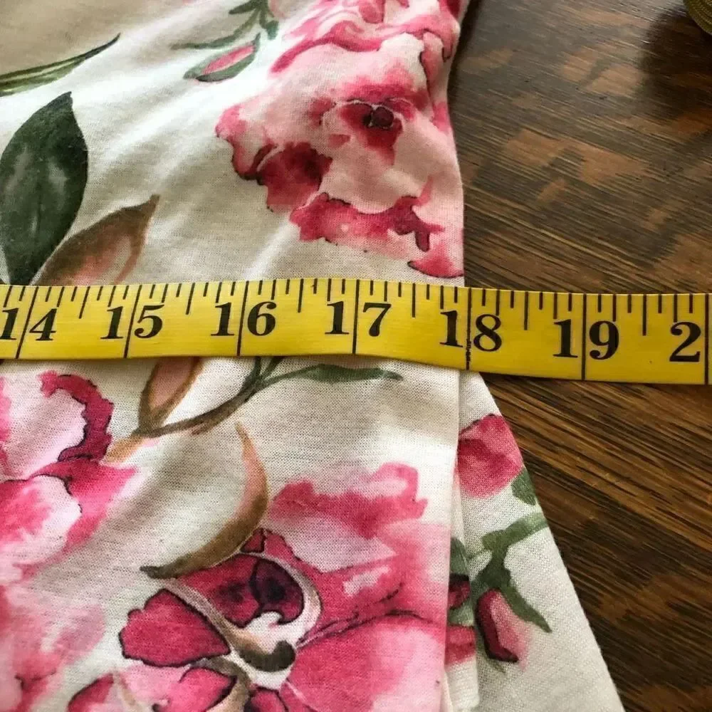Show Me Your Mumu White and Pink Floral Short Robe